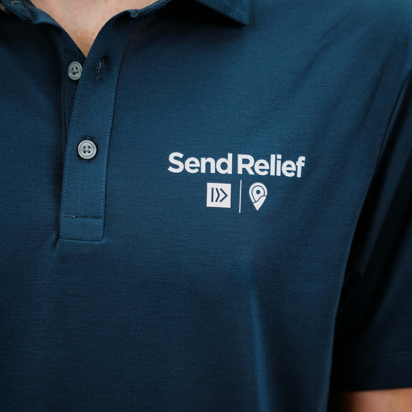 Send Relief Mercer + Mettle Polo