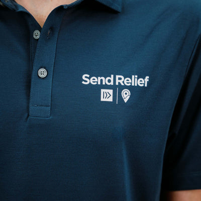 Send Relief Mercer + Mettle Polo