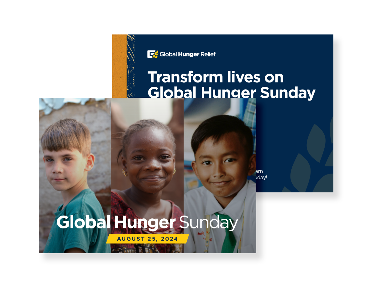 Global Hunger Sunday 2024 Promo Card